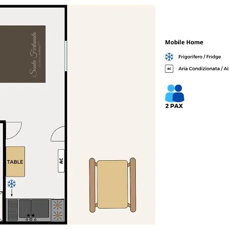 Village Santa Fortunata - Campogaio Кемпінг 4*
